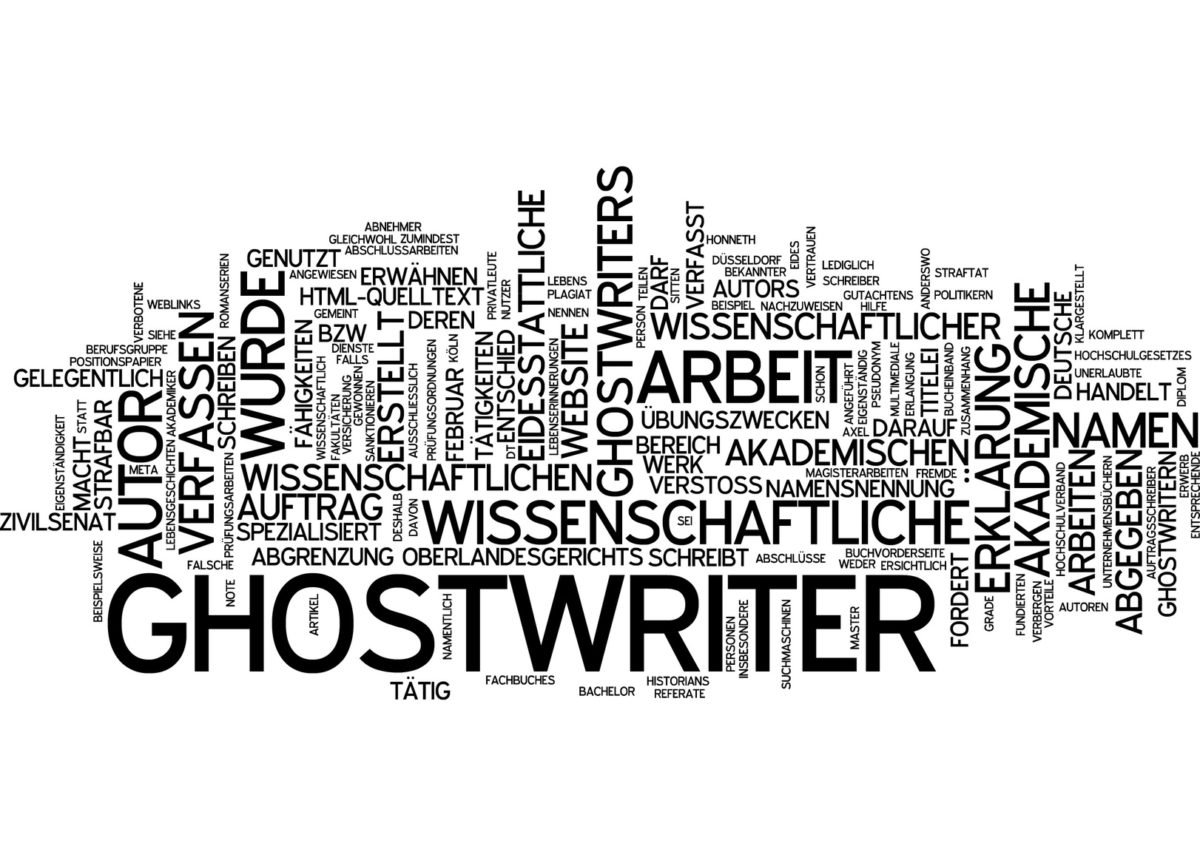 Ghostwriter als Berater